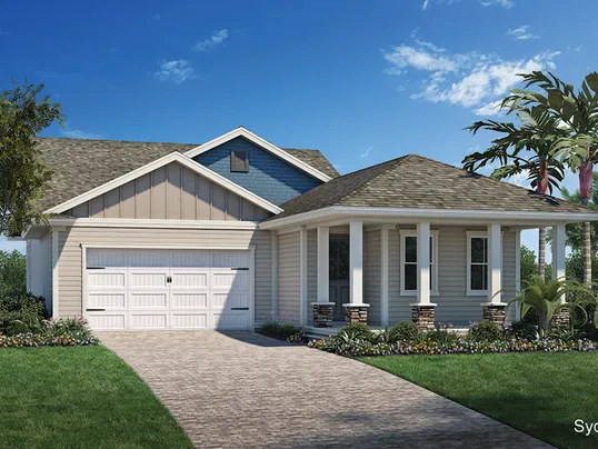 An artist’s conception of Florida Lifestyle Homes’ new Sydney model