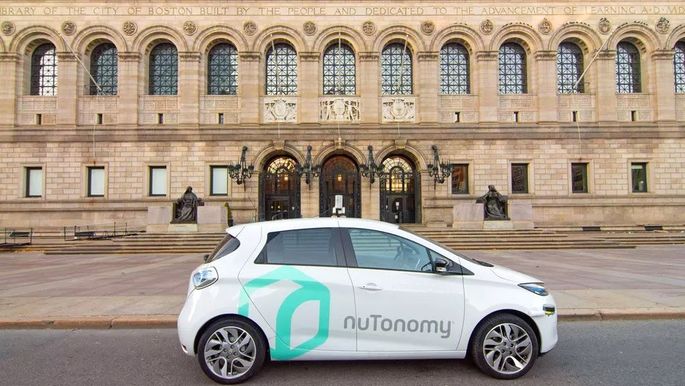 NuTonomy’s driverless car