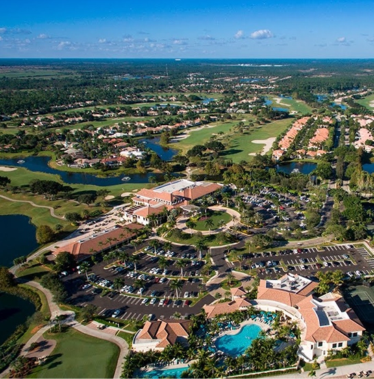 Aerial view Ibis Golf & Country Club
